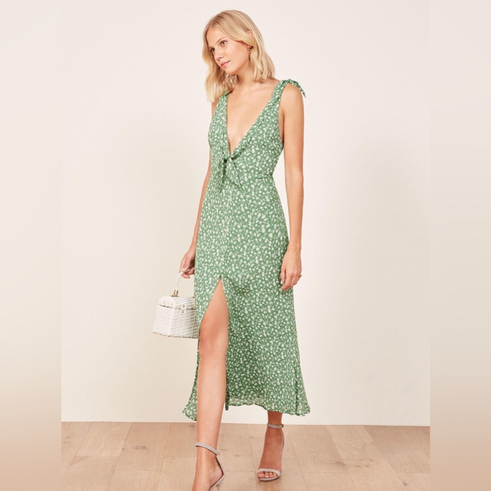 Reformation - Harper Dress - Size 4 - Colour: Daisy